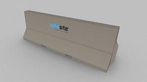 Jersey / Interlocking Barrier - 3D model by SSF (@SafesiteFacilities)