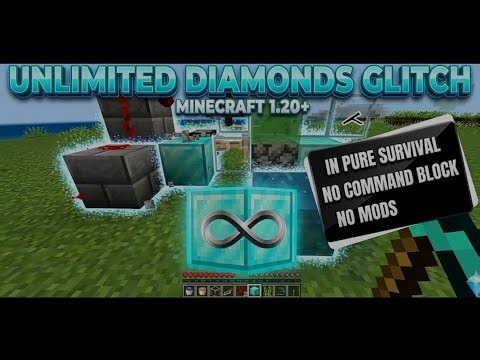 INFINITE DIAMONDS GLITCH 😱 | Minecraft 1.21+