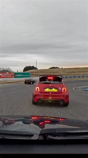 Mini R53 JCW 😘 Abarth 595 #ontrack