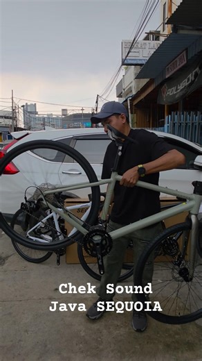 chek suara jangkrik Gravel Bike Java SEQUOIA