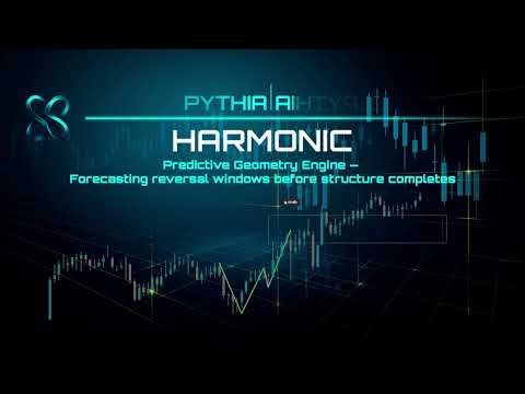 Harmonic Fast Explained: How Pythia AI Detects Geometric Patterns & Reversal Zones (No Signals)