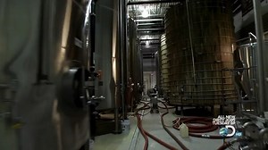 Glue spill at a factory