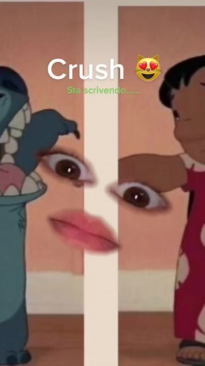 Animated Crush Moments with Blue Alien Character