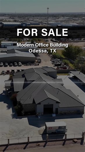 🔥Premier Office Building For Sale!🔥 RECENTLY REDUCED! 📍4313 N County Road W Odessa, TX 79764 12,604 SF office: Spacious, modern office layout with ample square footage. Reception area, private offices, and conference rooms: Designed for professional use, offering both client-facing and internal workspaces. 3-bedroom apartment with full kitchen: On-site living quarters, ideal for staff housing or owner residence. 15 covered parking spaces with one covered RV hookup: Convenient parking options,