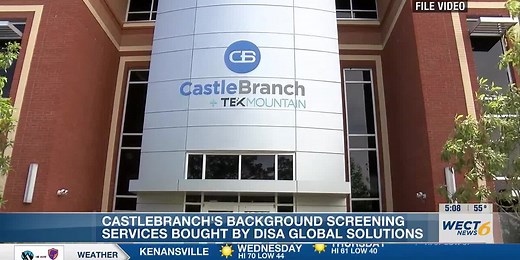 Local company CastleBranch’s background screening services acquired by DISA Global Solutions