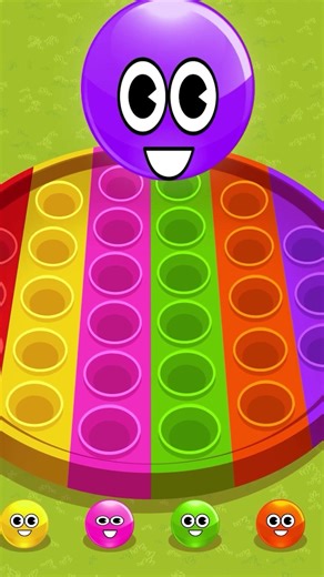 Pop It Dancing Balls #shorts #kidsvideos #kidscamp