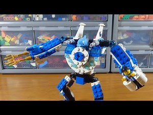 Robot Delfín de Combate - LEGO MOC (Mr :P)
