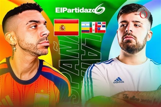 Partidazo de YouTubers 6: así puedes ver el streaming gratis para el show del año España vs LATAM
