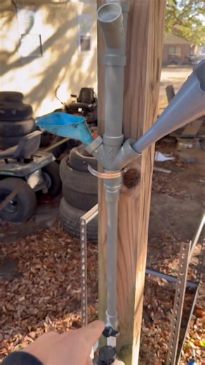 My grandpas homemade oil collection system #mechanic #cars #automotive #trucks #hacks #dieseltrucks #automobile #auto | Dippin' Diesel
