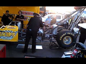 Top Fuel Throttle Explosion
