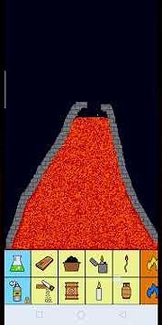 how to make a volcano in sandbox(easy)