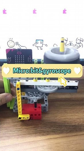 wukong expansion board case—Use microbit to understand gyroscope