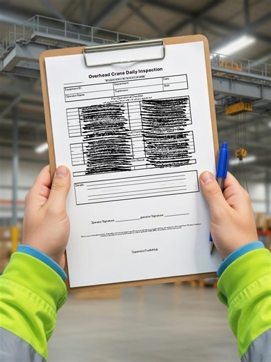 Overhead Crane Inspection Checklist – OSHA Compliant Safety Audit (PDF Download) - Etsy Canada