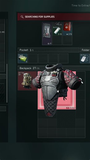 BIG RED SERVER IN HIS BAG #extractionshooter #deltaforcegame #gaming #deltaforce