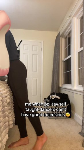 Self-Taught Dancer's Impressive Extensions