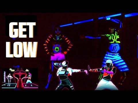 Just Dance "GET LOW" | 5 stars ★ Black light Gameplay by DIEGHO SAN & DINA