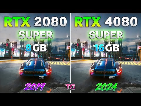 RTX 2080 SUPER vs RTX 4080 SUPER - 5 Years Difference
