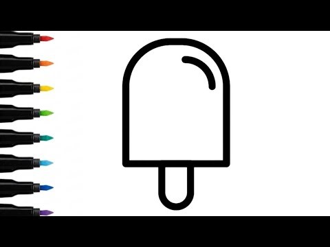How to Draw Ice Cream 🍦 | Ice Cream Drawing for Kids | Easy Cute Ice Cream Cone Drawing