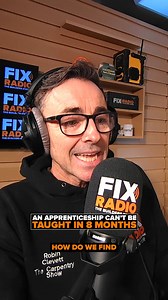 Why 8-month Apprenticeships would be a DISASTER for the trade 🤯 Robin Clevett and Helen Hewitt (CEO of the British Woodworking Federation) discuss Skills England's plans to reduce apprenticeships to just 8 months... #construction #constructionnews #carpentry | Fix Radio