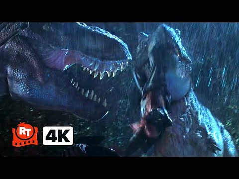 The Lost World: Jurassic Park (1997) 4K - T-Rexes Eat Eddie | Movieclips