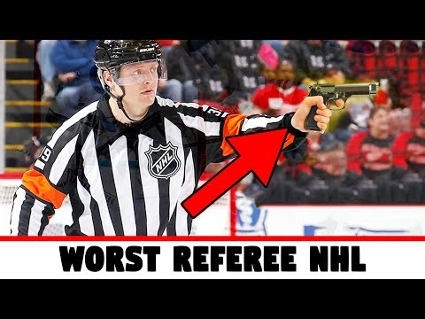 NHL ICE Hockey Worst Referee Moments In History!