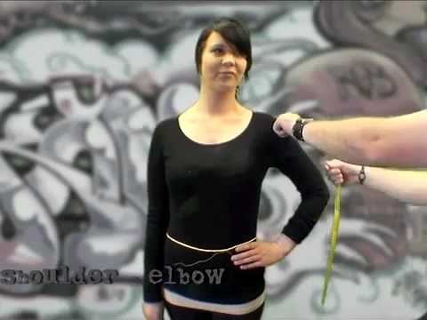 How to measure from Shoulder to Elbow