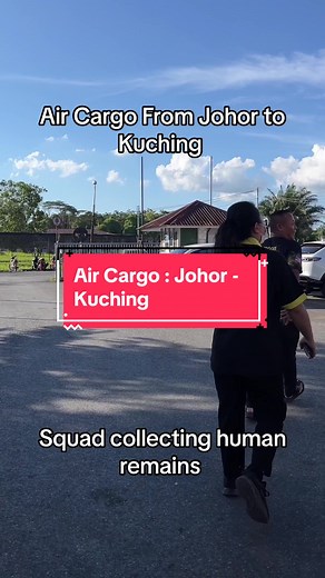 Today’s task. #humanremains #humanremainscargo #aircargo #funeralservices #funeralservicesinkuching