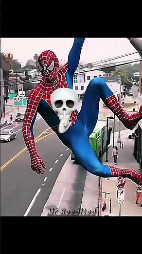 Duplicate Spider-Man Craziest Moment #trollface #shorts #edit