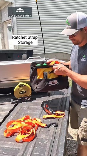 791K views · 10K reactions | Great way to store ratchet straps when you don't use them often #gobuildstuff #ratchetstrap #storage | Go Build Stuff | Facebook