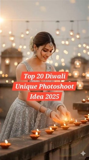 😍Diwali Unique Trending Photoshoot Idea 💡 For Girls #poses