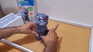 Unboxing and Review of Repeating Words Talking Tom Cat Toy for kids with Songs and stories in Funny Tone Talking Cat