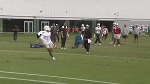 30K views · 1.5K reactions | Here is practice video of Dolphins WR Jaylen Waddle (ankle) | Miami Dolphins Zone | Facebook