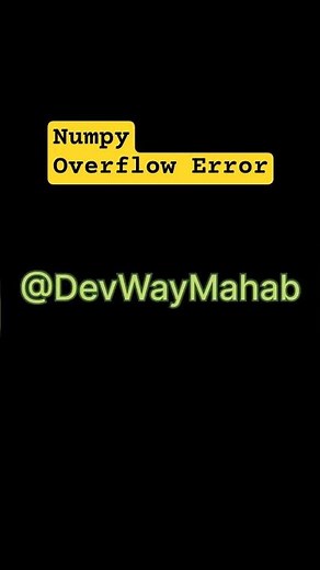 NumPy Overflow Error: The Truth Behind int8 Limits!
