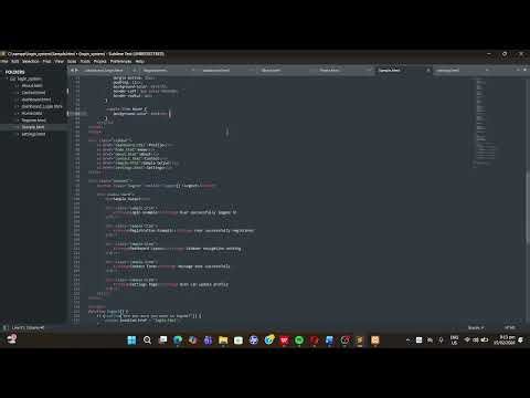 HTML SQL XAMPP_SYSYEM