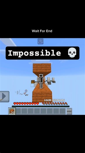 Minecraft Impossible Parkour ⚡ [TAS] #minecraft #shorts