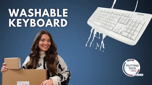 We Ran This Keyboard Under Water… And It Still Works | Kensington Pro Fit USB Washable Keyboard | Sencommunications