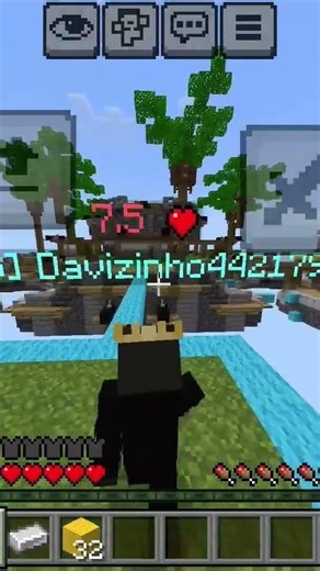 jogando de 4 DEDOS. #MINECRAFT #BedWars