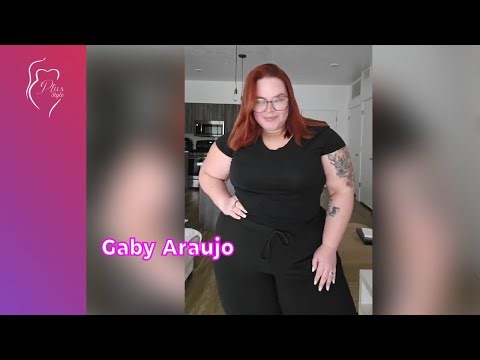 Gaby Araujo | Curvy Fashion Model Bio, Age, Height, Net Worth & More 🌟💃