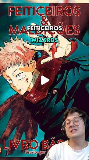 PlayRay on Instagram: "🚨 Sistema de RPG de Jujutso Kaisen! Feiticeiros e Maldições 🚂 80 páginas de conteúdo de Ordem todo mês! Apoie a passagem www.catarse.me/apassagem 💸 Use o Cupom "ray" pra ganhar Desconto em todos os Produtos da Jambo! 🎲 Quer jogar RPG? Entre na maior comunidade de RPG do Brasil pelo link na bio! #reels #ordemparanormal #jujutsokaisenbrasil #jujutsukaisen #rpgdemesa #rpgbrasil"