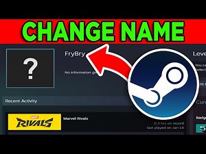 How To Change Steam Account Name 2025! - Tutorial