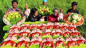 403K views · 4.8K reactions | Vegetable Chicken Recipe | Village Food Factory | Facebook