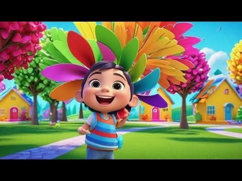 Os Moinhos de Vento de Brinquedo Giram, Giram e Giram | Canção Infantil | Música para Bebês