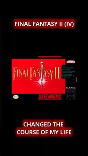 FINAL FANTASY II in the USA at the time. #storytime #retrogaming #twitch #rpg #streamer