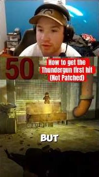 If you do the last part you’ll get the Thundergun first hit (Trust me bro) #bo1 #cod #memes