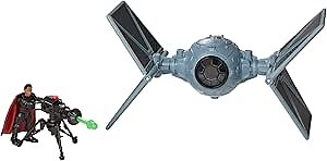 STAR WARS Mission Fleet Stellar Class Moff Gideon Outland TIE Fighter Imperial Assault 2.5-Inch-Scale Figure and Vehicle, Kids Ages 4 and Up