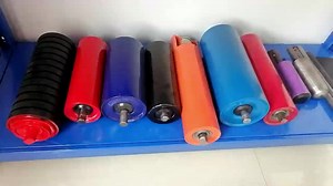 Belt Conveyor Carrier Roller Steel Conveyor Roller Heavy Duty Conveyor Rollers