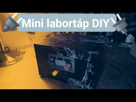 Mini labortáp DIY ZK 4KX modul.