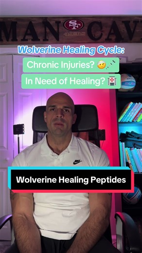 Wolverine healing peptide cycle FTW! 🙌 #peptidetherapy #musculoskeletalpain #coloradomedicalsolutions