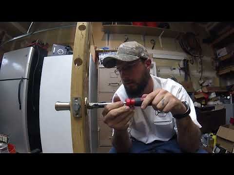 How to install Kwikset Smart key lever lock On your door