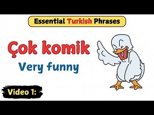 Turkish Video 1 - 25 Essential Turkish Phrases Every Beginner Needs to Know @LanguageAnimated